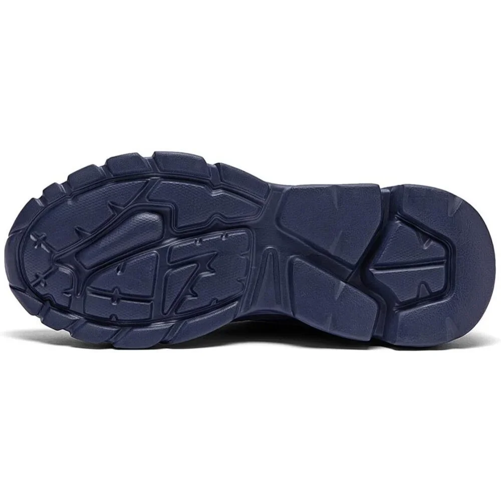 Men's Blue Slip on Walking Shoes Tennis Running Sneakers Lightweight Casual